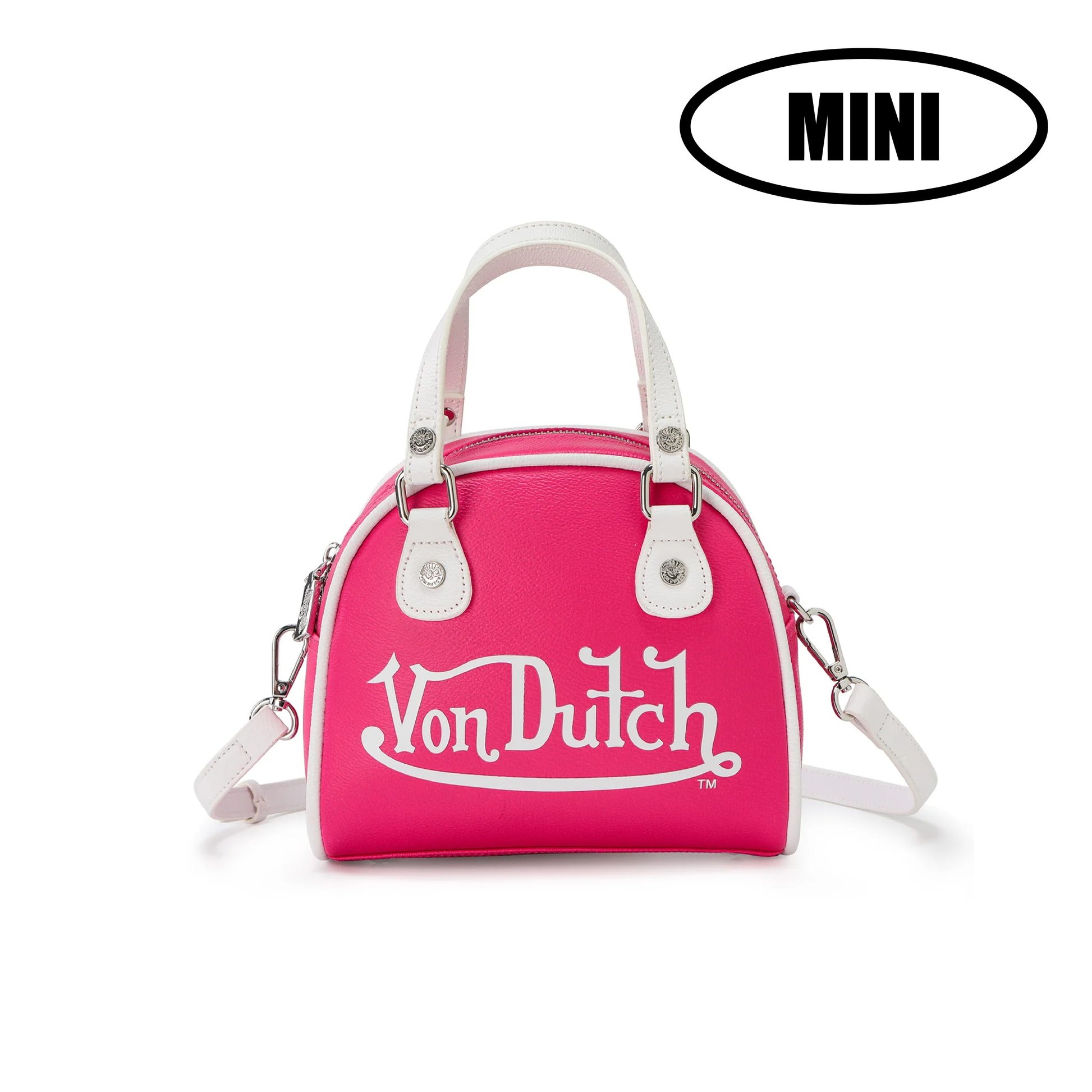 MINI BOWLING BAG - CLASSIC 51 HOT PINK