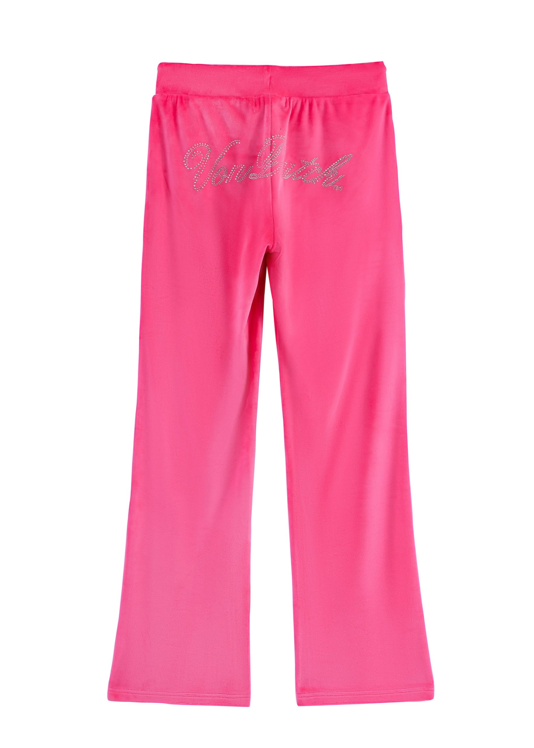 Velour Sweats - Hot Pink