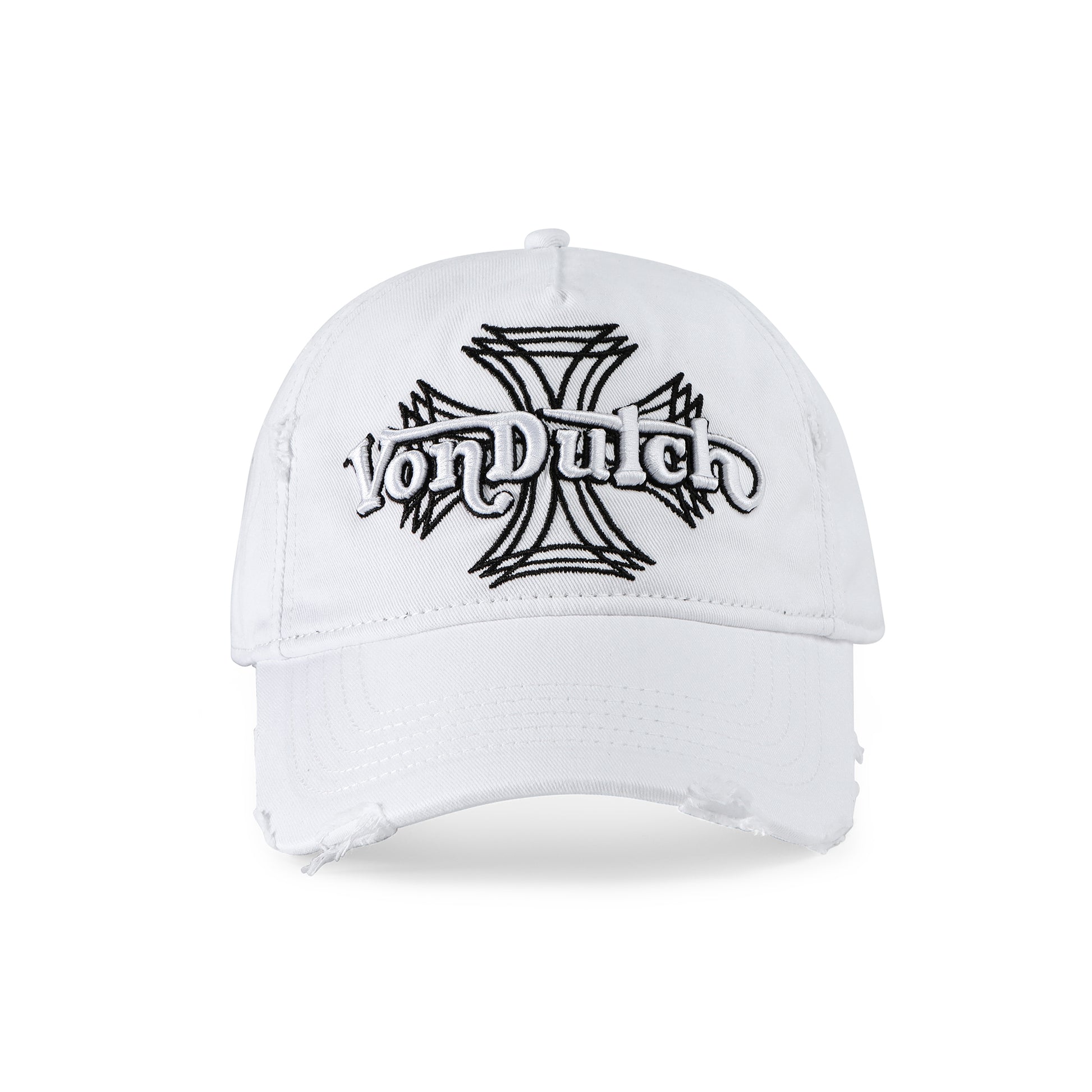 MOTOCROSS STRAPBACK HAT - WHITE