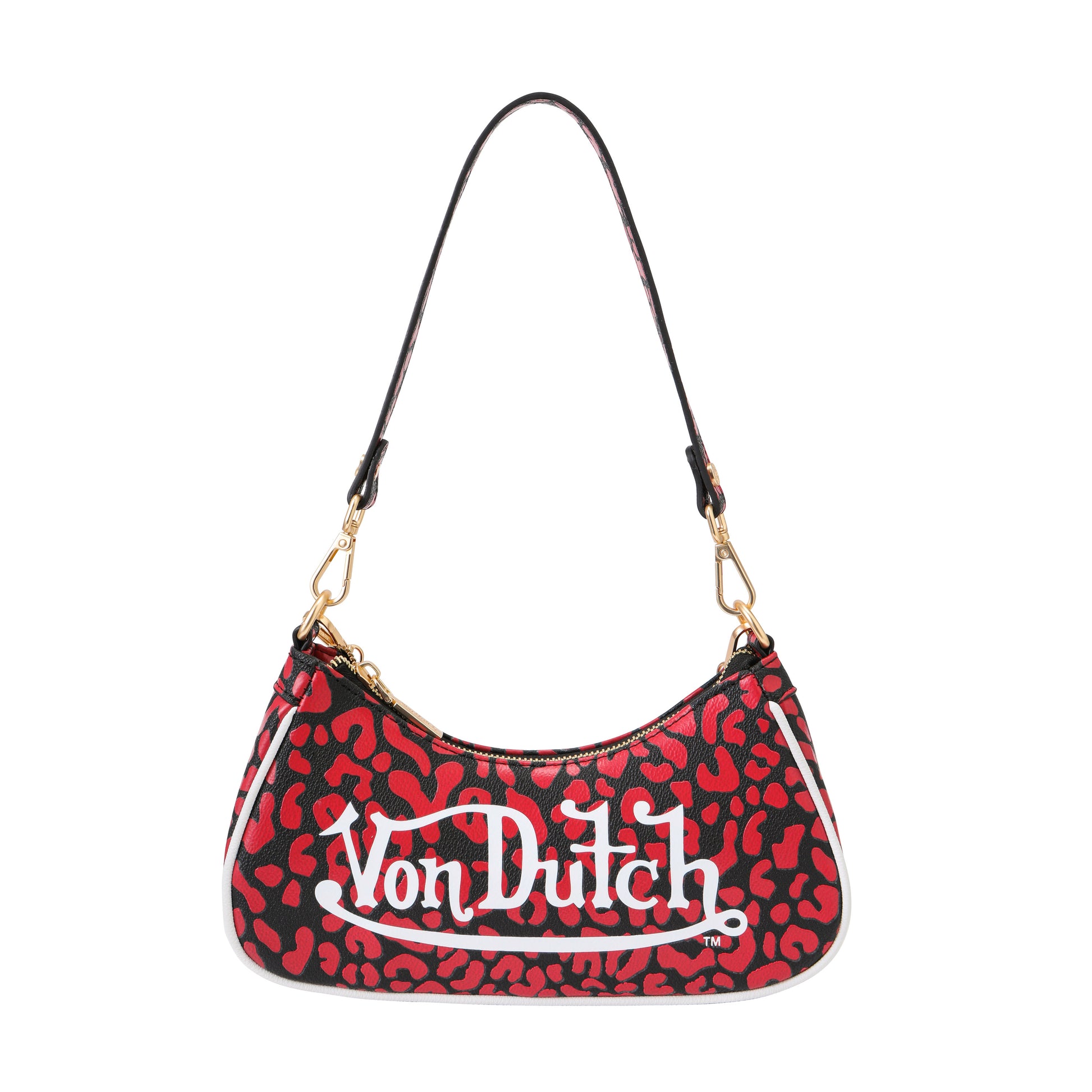RED CHEETAH SHOULDER BAG
