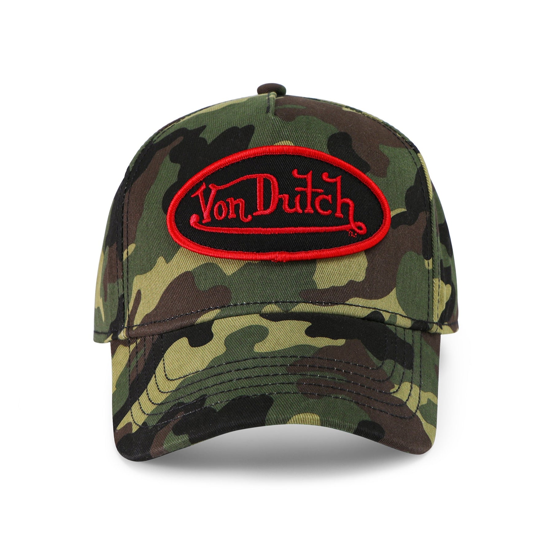 Classic Snapback Hat - Green Camo Classic Snapback Green Camo