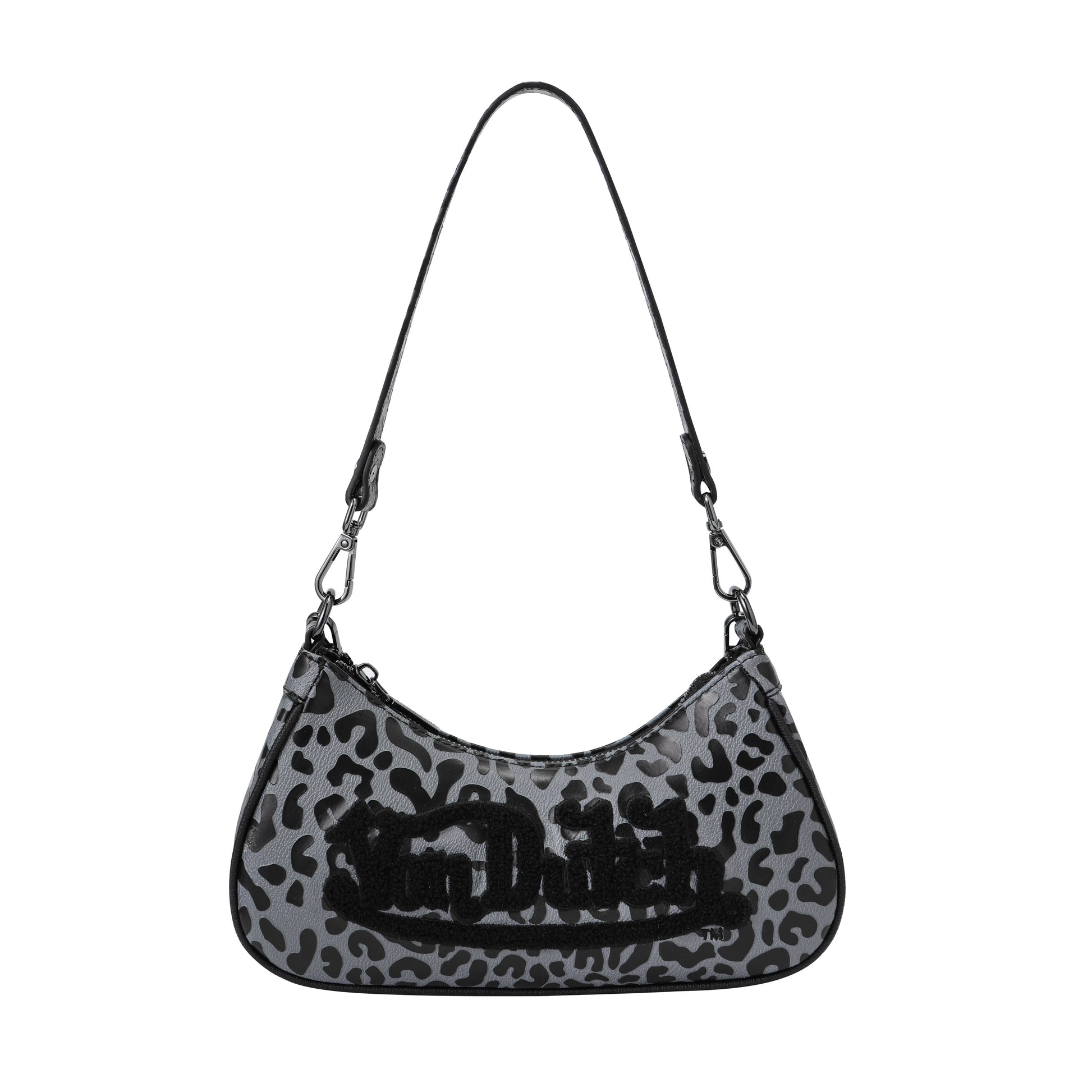 GREY CHEETAH SHOULDER BAG