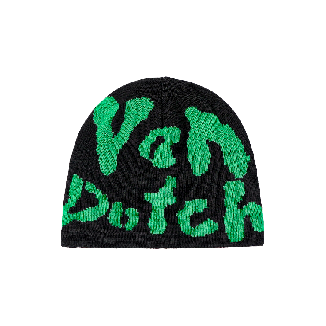 Safari Cheetah Beanies - Green