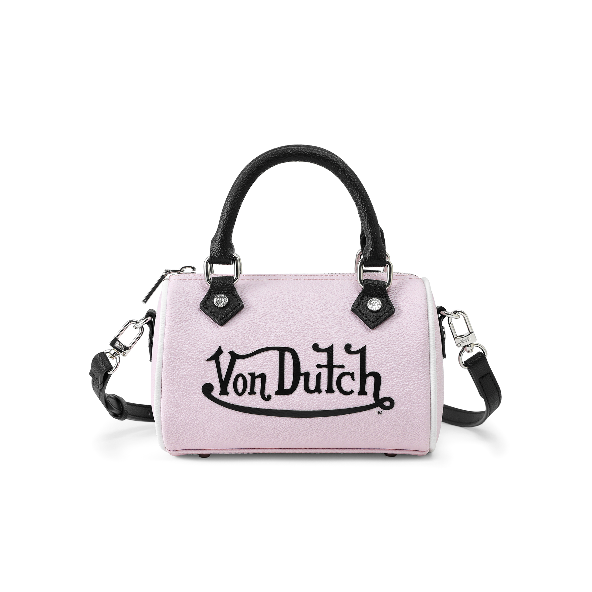 Core Hanna Bag - Baby Pink & Black