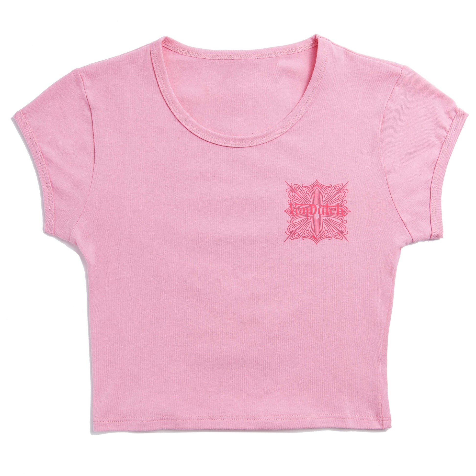 PINK CHOPPER BABY TEE