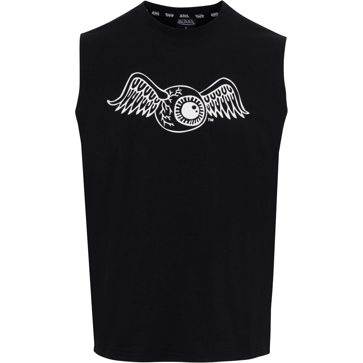 ORIGINALS FLYING EYEBALL BLACK SLEEVELESS TEE